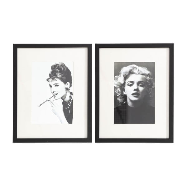 Sada dvou obrazů Ixia Icones, 48 x 38 cm