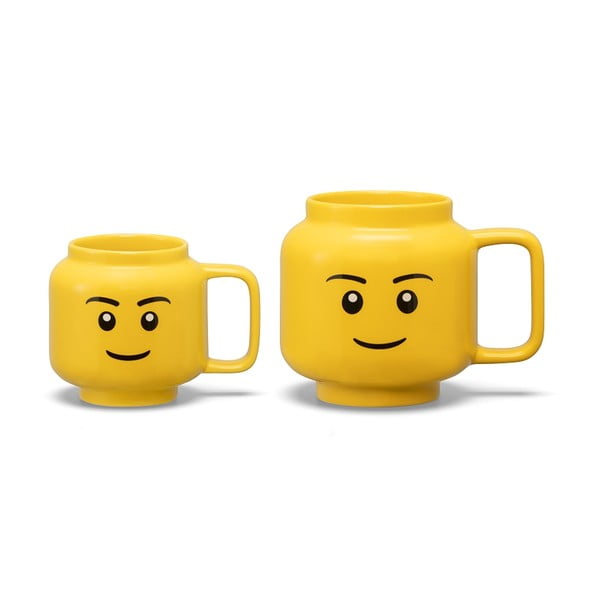 Kollane keraamiline beebimokk 255 ml Head - LEGO®-image-3