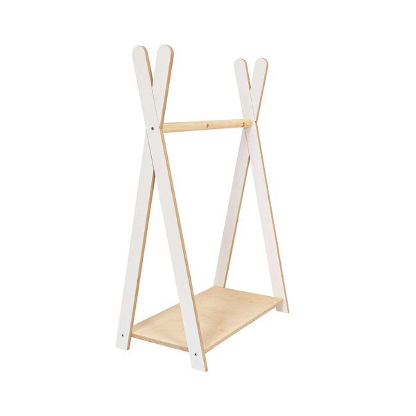 Männipuidust laste riidestange 60x97 cm Montessori - Meowbaby