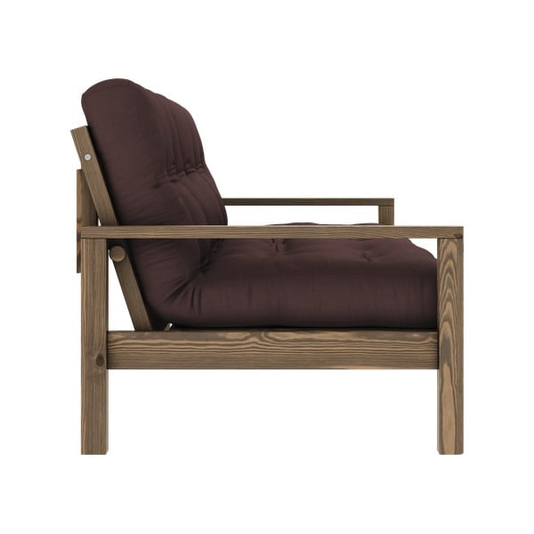 Tumepruun diivanvoodi 205 cm Knob - Karup Design-image-4