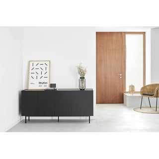 Must madal kummut 165x78 cm Arista – Teulat