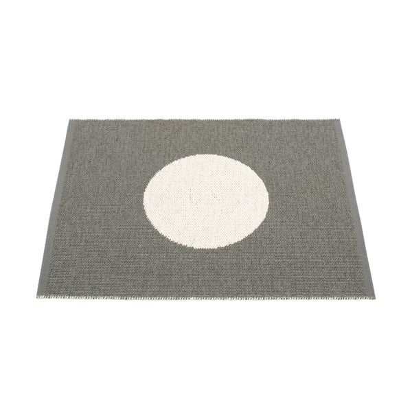 Tumehall sise/välisvaip 70x90 cm Vera Charcoal – Pappelina