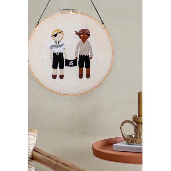 Tikandiga seinakaunistus Jef - Bloomingville Mini-image-1