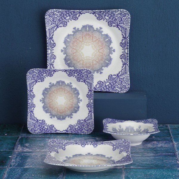 Portselanist söögikomplekt 24 tk Orient - Güral Porselen-image-1