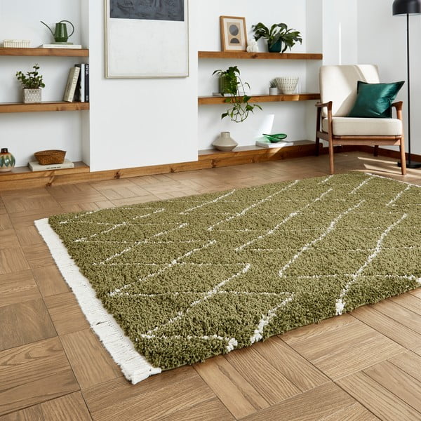 Roheline vaip 120x170 cm Boho - Think Rugs-image-2