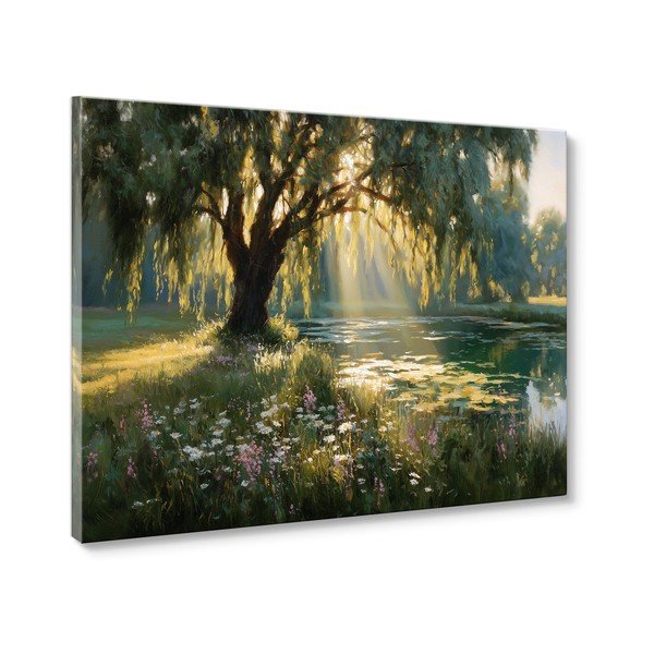 Maal 113x85 cm Sunlit Willow - Styler-image-3