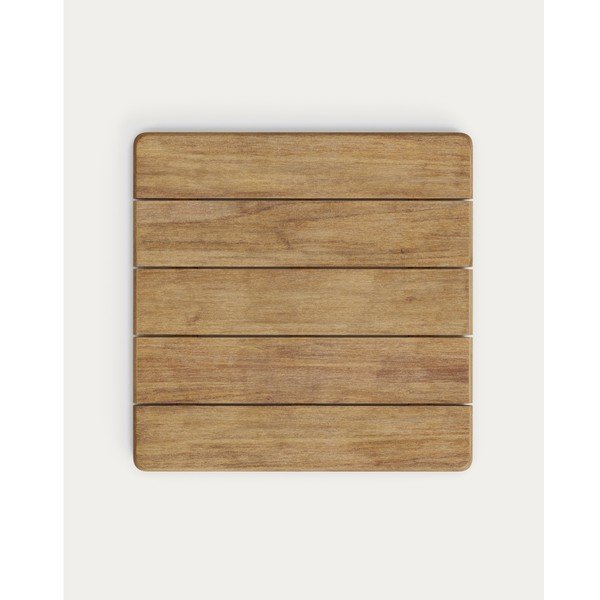 Aia söögilaud akaatsia pealispinnaga 80x80 cm Esilda - Kave Home-image-3