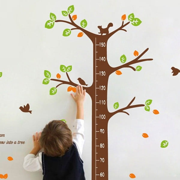 Laste kleebis - mõõdupuu uksele või seinale 60x190 cm Dreaming Tree – Ambiance