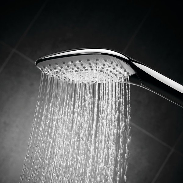 Läikiv hõbedane plastikust dušiotsik IdealRain Evo Jet - Ideal Standard-image-3