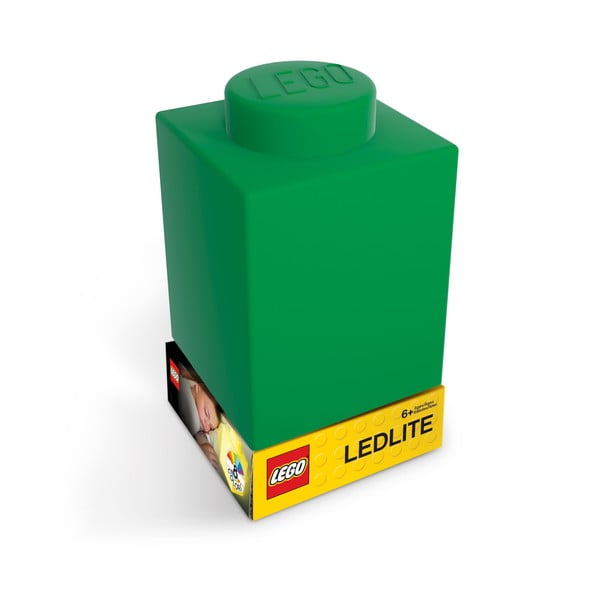 Roheline silikoonist öövalgusti Telliskivi Classic - LEGO®