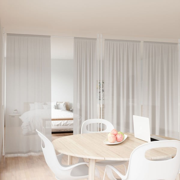 Valge terasest kardinat eraldav raam Anywhere – Umbra-image-3