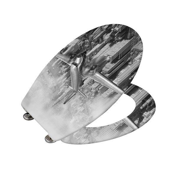 Lihtsalt sulguv WC-iste Old Time Plane, 45 x 37,5 cm - Wenko-image-2