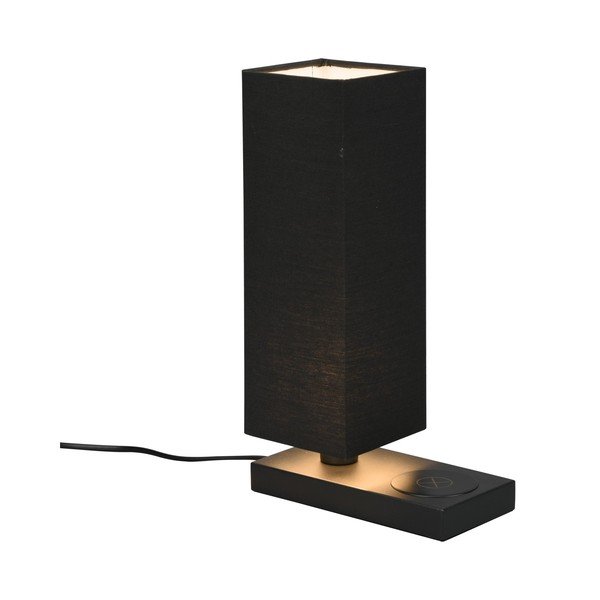 Matt must laualamp koos juhtmevaba laadijaga (kõrgus 35 cm) Haley - Reality-image-1