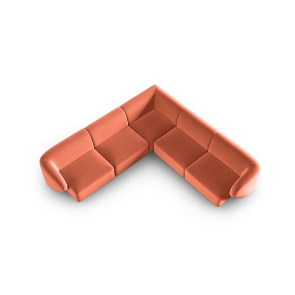 Roosa sametist nurgadiivan Paolo - Milo Casa-image-1