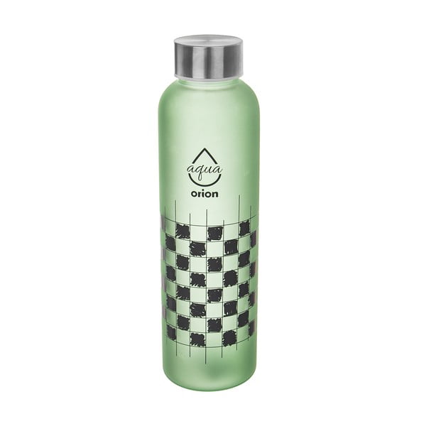 Roheline klaaspudel 600 ml Šachovnice - Orion-image-3