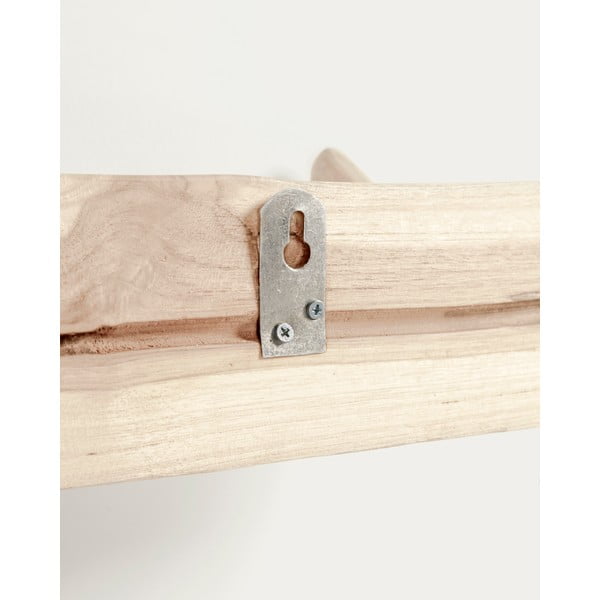 Tiikpuidust seinariiul 63 cm Gaillech - Kave Home-image-3