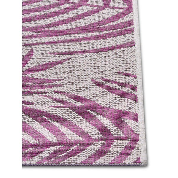 Roosa ja beež õuevaip , 200 x 290 cm Palmera - NORTHRUGS-image-2