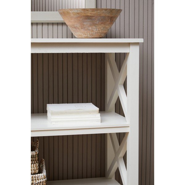 Valge männipuidust riiul 40x81x81 cm Heritage - Premier Housewares-image-2