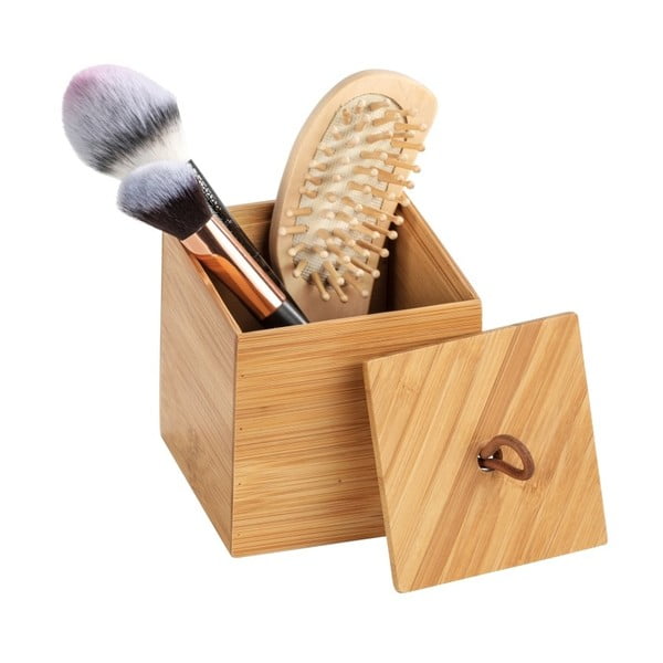 Bambusest kast kaanega , laius 9 cm Terra - Wenko-image-1