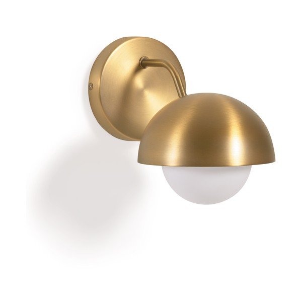 Kuldne seinalamp ø 15 cm Lonela - Kave Home