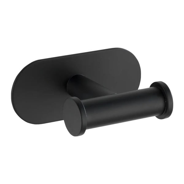 Matt mustast roostevabast terasest seinale kinnitatav vannitoatarvikute komplekt Orea - Wenko-image-4