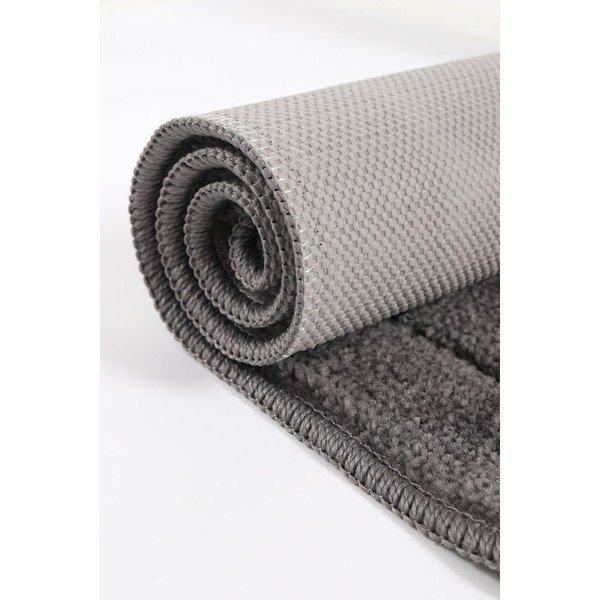 Antratsiitvärvi vannitoamatid 2 tk komplektis 50x80 cm Kareli - Foutastic-image-4