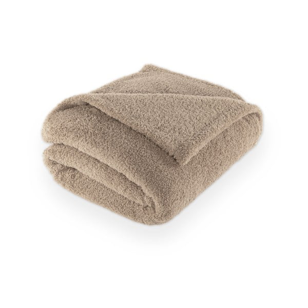 Taupe mikroplüüsist tekk 150x200 cm Cocoon - Tiseco Home Studio