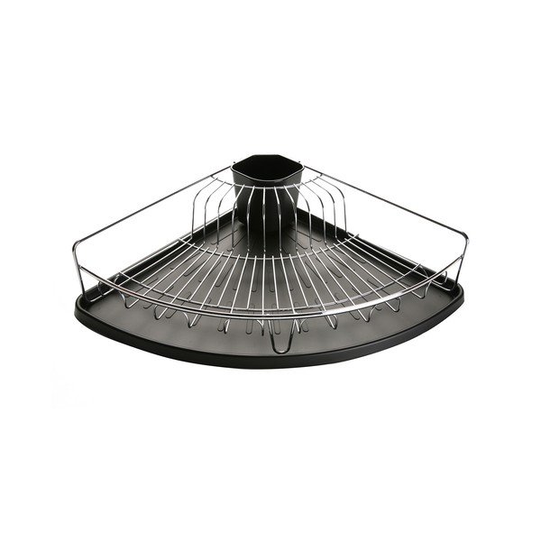 Černý odkapávač Versa Dish