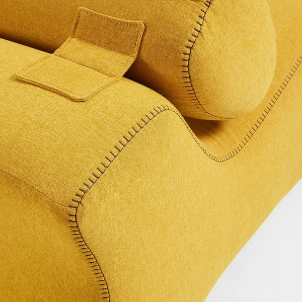 Kollane tugitool Club - Kave Home-image-1