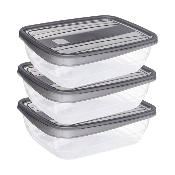 Toidukarbid 3 tk Vedo - Curver-image-1