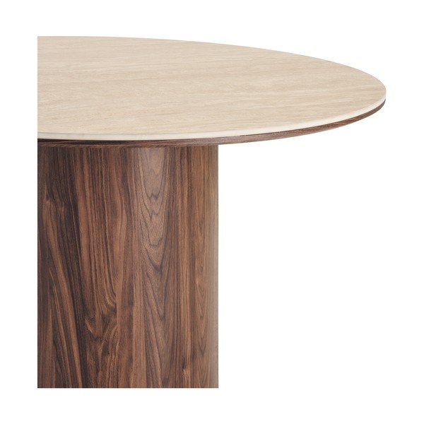 Ümmargune söögilaud keraamilise pealispinnaga, ø 120 cm Delphi - House Nordic-image-4