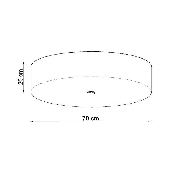 Must klaasvarjundiga laevalgusti ø 70 cm Herra - Sollux-image-4