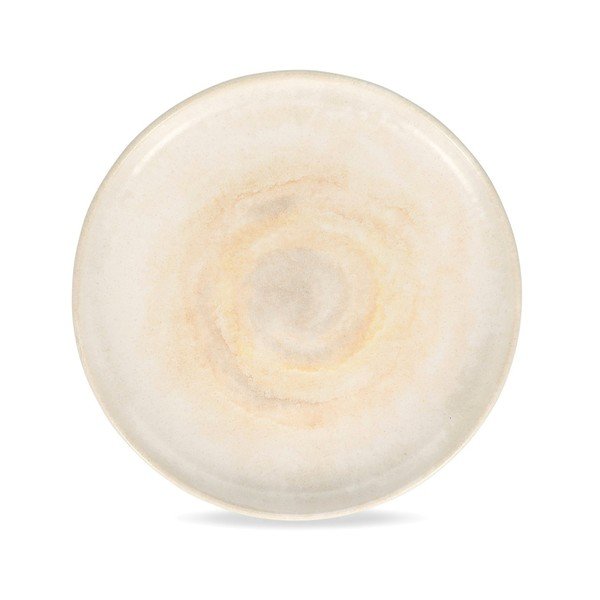 Beež keraamiline magustoidutaldrik ø 22 cm Aquarel - S|P Collection