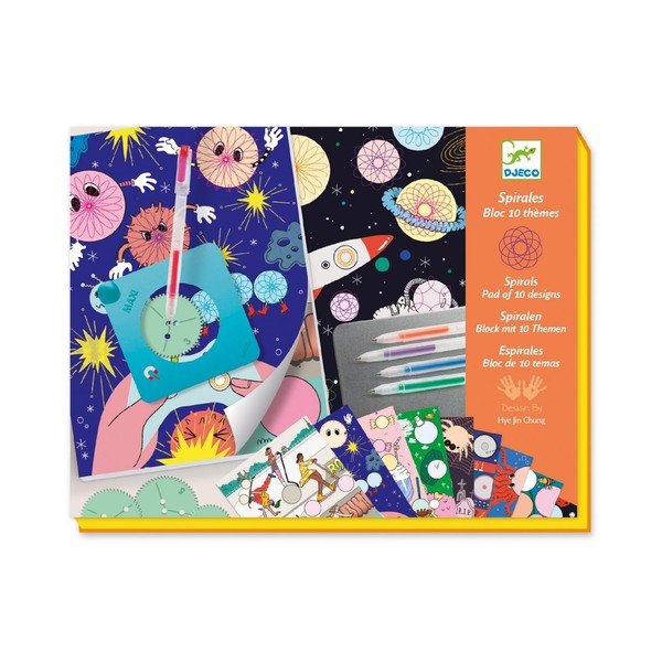 Spiral Art Set Multi - Djeco-image-3