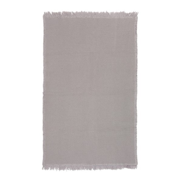 Dětský šedý bavlněný koberec Nattiot Albertine, 85 x 140 cm
