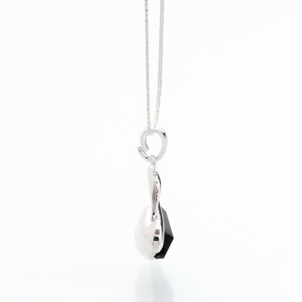Náhrdelník s krystaly Swarovski Elements Laura Bruni Black Swan-image-1