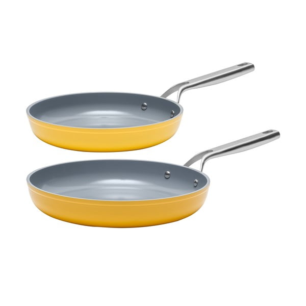 Alumiiniumpannid mittenakkuva pinnaga 2 tk komplektis, ø 30 cm Meda 3.0 - FABINI