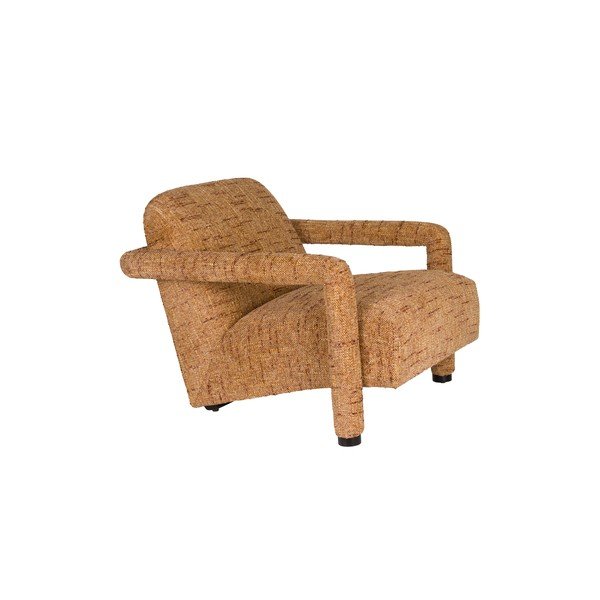 Kollane šenillist tugitool Kent - Dutchbone