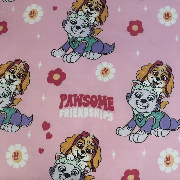 Laste üheinimesevoodipesu mikrokiust 140x200 cm Paw Patrol - Jerry Fabrics-image-4