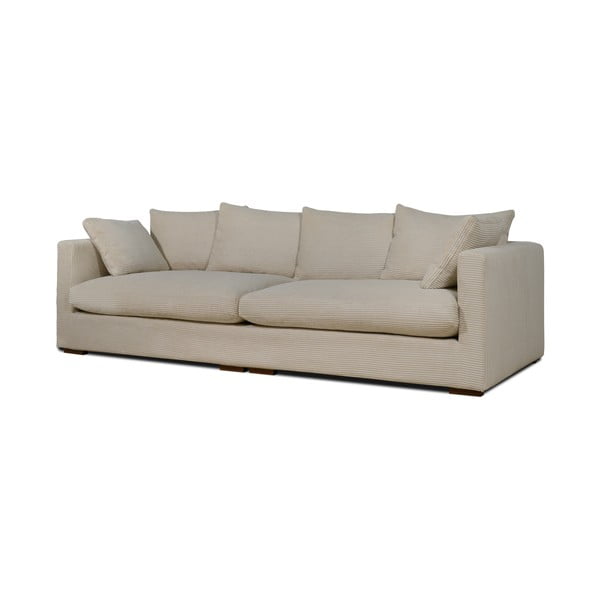 Beež velvetist diivan 266 cm Comfy - Scandic-image-2