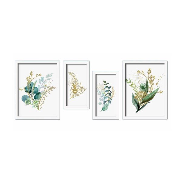 4 plakati komplekt 33x43 cm - Wallity