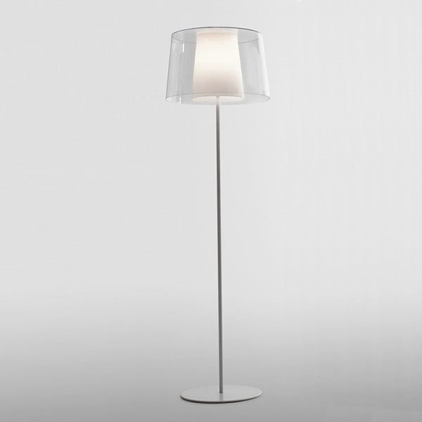 Stojací lampa Pedrali L001ST/BA, bílé transparentní