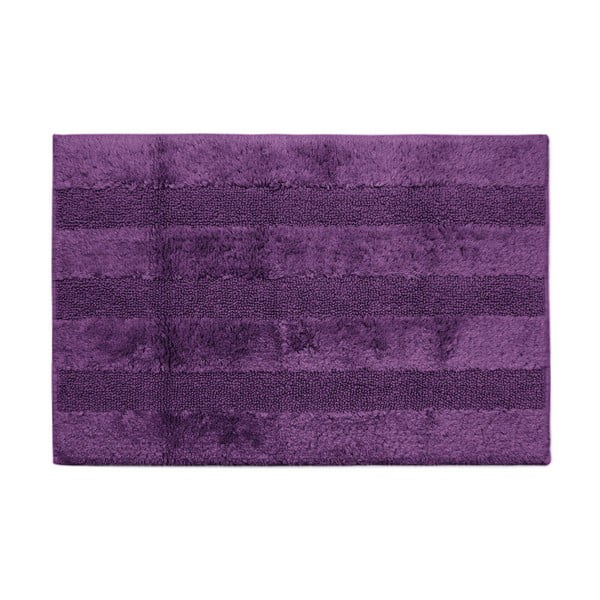 Tmavě fialová koupelnová předložka Jalouse Maison Tapis De Bain Violet, 70 x 120 cm