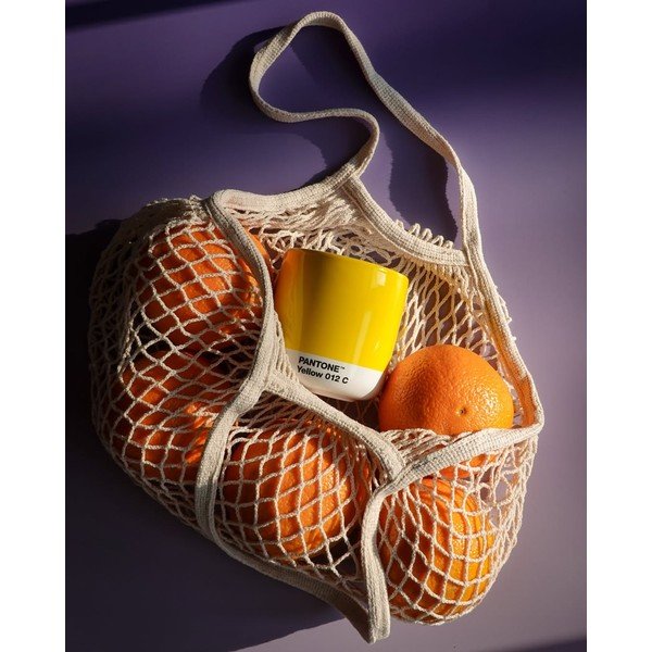 Kollane keraamiline kruus 175 ml Cortado Yellow 012 - Pantone-image-2