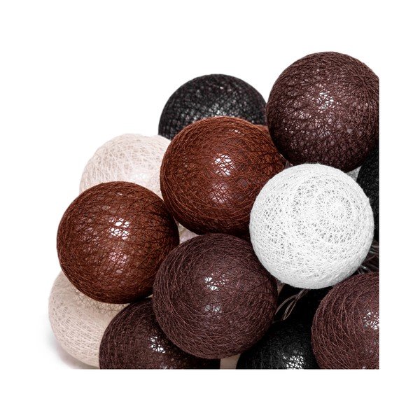 Pruun valguskett LED-pirnidega , 30 valgustit - LUKKA-image-3