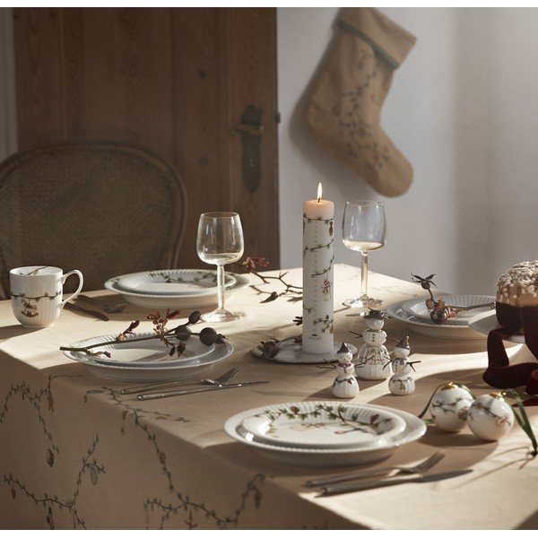 Jõulumotiiviga küünal, põlemisaeg 56h Hammershøi Christmas 2025 - Kähler Design-image-1