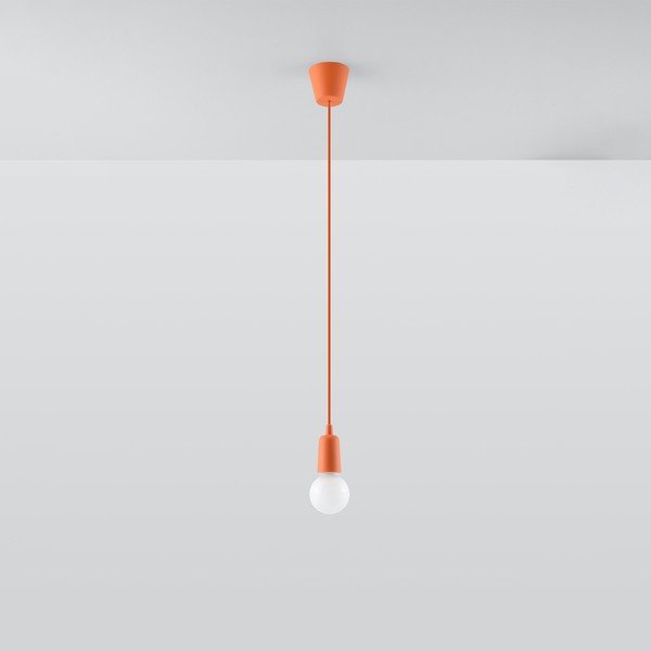 Oranž ripplamp ø 5 cm Rene - Sollux-image-3