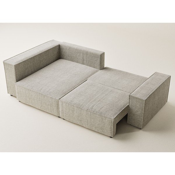 Beež šenilldiivanvoodi/panipaigaga nurgadiivan (vasak nurk/L-kujuline) Tonga - Maison de Rêve-image-3