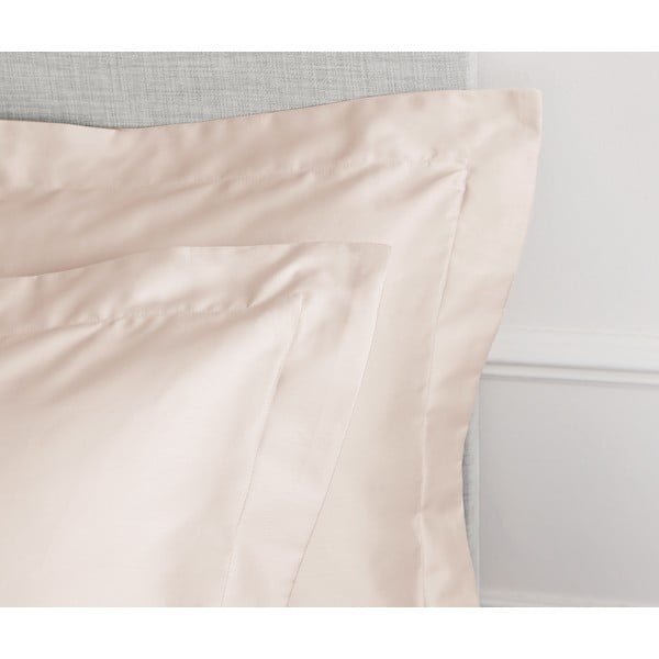 Komplekt 2 beeži Oxfordi puuvillasest satiinist padjapüüri, 50 x 75 cm. Cotton Sateen - Bianca-image-1