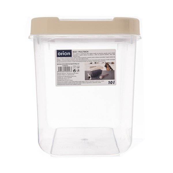 Kaanega plastikust hoiukarp 35x20x23 cm Slop - Orion-image-4